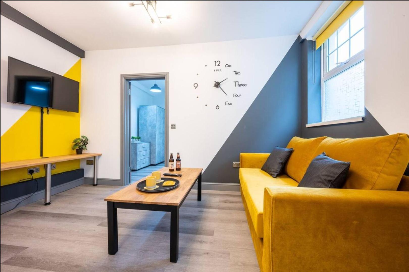 Stunning One Bedroom Apartments Near Shops & Central 卡迪夫 外观 照片